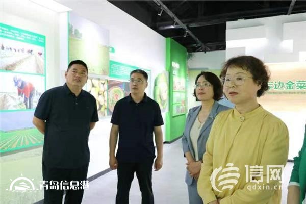青島市政協(xié)文化文史和學(xué)習(xí)委員會(huì)與市美術(shù)館赴平度仁兆開展“五進(jìn)五送”活動(dòng)