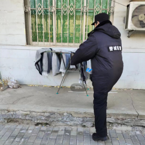 清理沿街晾曬，呵護城鎮(zhèn)文明！