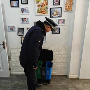 “信用+”南村執(zhí)法中隊開展垃圾分類專項執(zhí)法檢查！