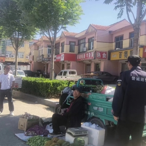 清理占路經(jīng)營，規(guī)范街面秩序！