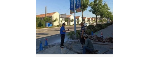 李園街道綜合行政執(zhí)法中隊(duì)雙管齊下，加大市政道路整治