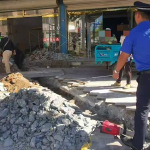 “以案釋法”—擅自挖掘城市道路，執(zhí)法人員快速查處