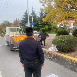 平度市東閣街道執(zhí)法中隊以誠管城，打造文明有序城市環(huán)境