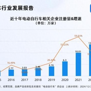 全國(guó)電動(dòng)自行車以舊換新突破100萬(wàn)輛 現(xiàn)存相關(guān)企業(yè)75.25萬(wàn)家