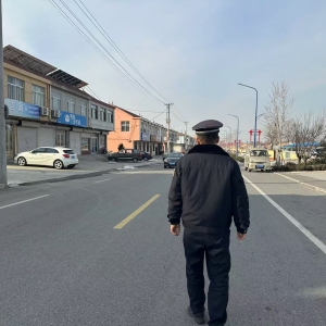 店子執(zhí)法中隊黨支部開展違建治理宣傳活動