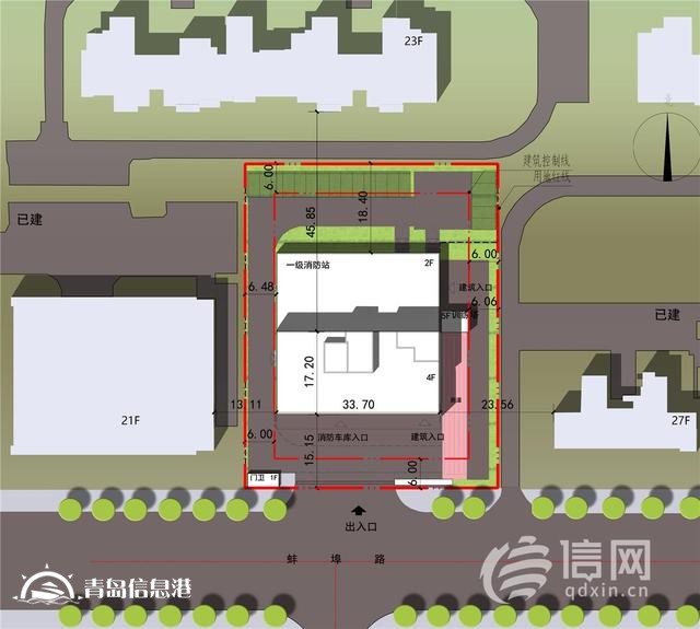 擬建設(shè)1座一級消防站 青島市北區(qū)這個(gè)建設(shè)工程批前公示