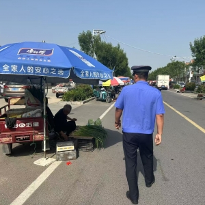 店子中隊(duì)--開展專項(xiàng)行動(dòng) 全面提升城市管理水平