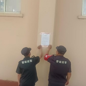 平度市東閣街道執(zhí)法中隊“信用+”整治戶外廣告，城市空間更清爽 ...